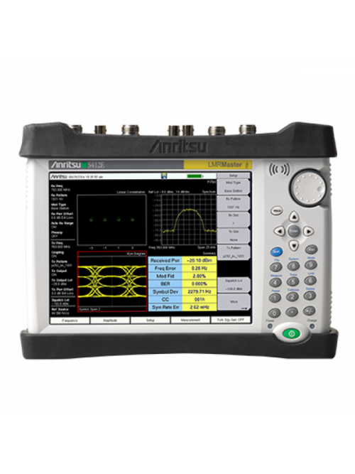 Anritsu LMR Master Land Mobile Radio Modulation Analyzer S412E