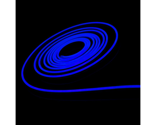 LED neon PROLUM™ 8x16, IP68, 12V, Seria „LF”, Albastru, PRO