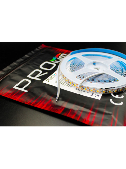 Светодиодная LED лента PROLUM™ 5V; 2835\120; IP20; Series "S", Тепло-Белый (2800-3200K)