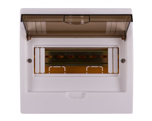 Корпус пластиковый 8-модульный e.plbox.stand.w.08k, встроенный