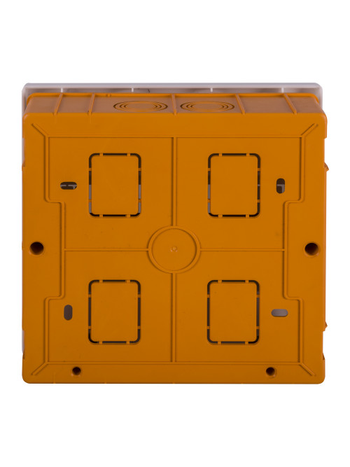 Корпус пластиковый 8-модульный e.plbox.stand.w.08k, встроенный