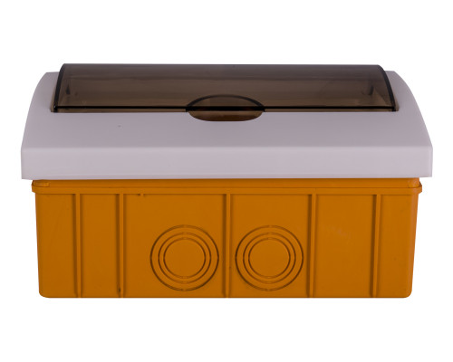 Корпус пластиковый 8-модульный e.plbox.stand.w.08k, встроенный