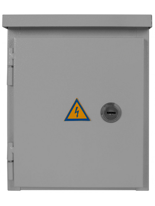 Шкаф e.mbox.stand.n.06.z метал.,  6мод., (210x166x120) IP54, навесной, с замком