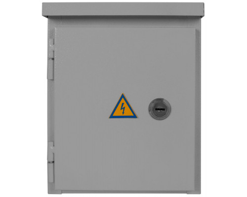 Шкаф e.mbox.stand.n.06.z метал.,  6мод., (210x166x120) IP54, навесной, с замком