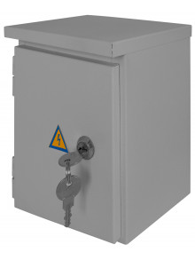 Шкаф e.mbox.stand.n.06.z метал.,  6мод., (210x166x120) IP54, навесной, с замком