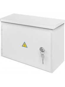 Шкаф e.mbox.stand.n.12.z метал.,  12мод., IP54, (210x286x120) навесной, с замком
