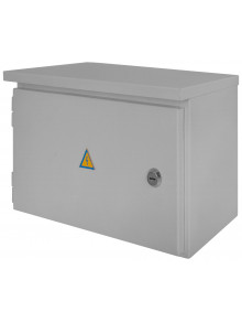 Шкаф e.mbox.stand.n.15.z метал., (210x346x120)  15мод.,  IP54, навесной, с замком