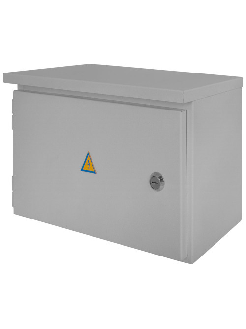 Шкаф e.mbox.stand.n.15.z метал., (210x346x120)  15мод.,  IP54, навесной, с замком