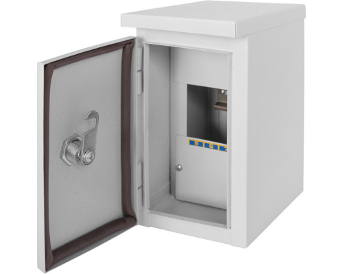 Шкаф e.mbox.stand.n.04.z метал,  4мод., (210x136x120) IP54, навесной, с замком