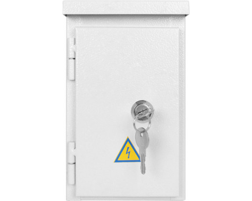 Шкаф e.mbox.stand.n.04.z метал,  4мод., (210x136x120) IP54, навесной, с замком