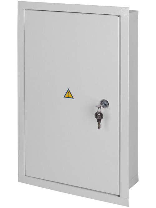 Шкаф e.mbox.stand.w.36.z метал. (456х260х100), встраиваемый, с замком