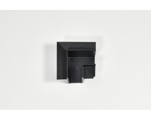 CONECTOR 90 GRADE TRACK-TRACK INITIATOR TRACK 48V NEGRU MONDO LUCE