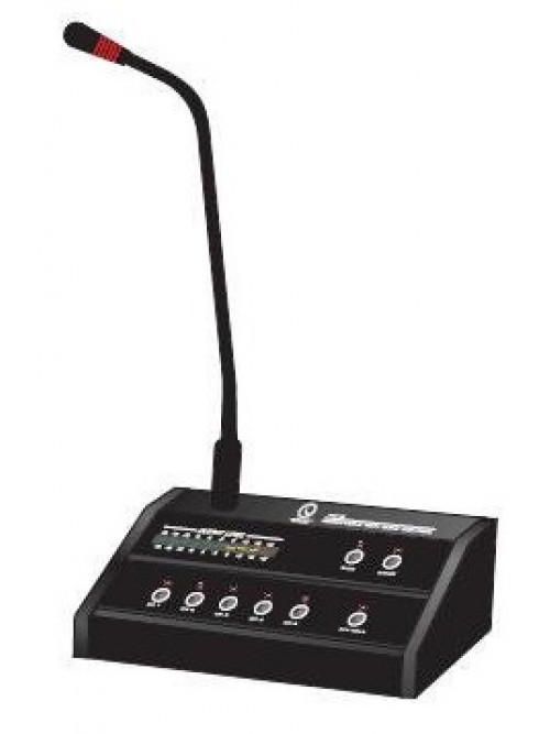 T-216 Consola cu microfon. Nr.zone: 6