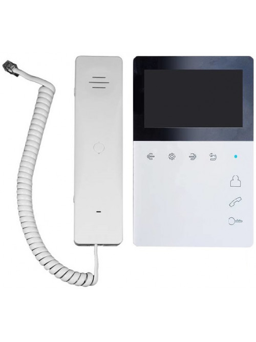 Elly-S Post interior cu receptor detasabil Analog 4.3'. Culoare: Alb