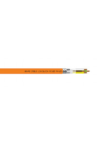 Cablu Ignifug 2x2x0,80mm  JE-HH...Bd FE 180/PH120 - HFFR (500m)