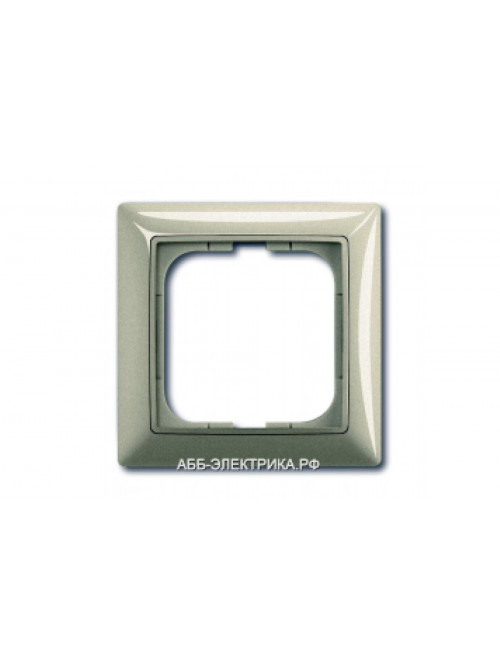 Рамка 1-ая (одинарная), цвет Шампань, ABB Basic 55