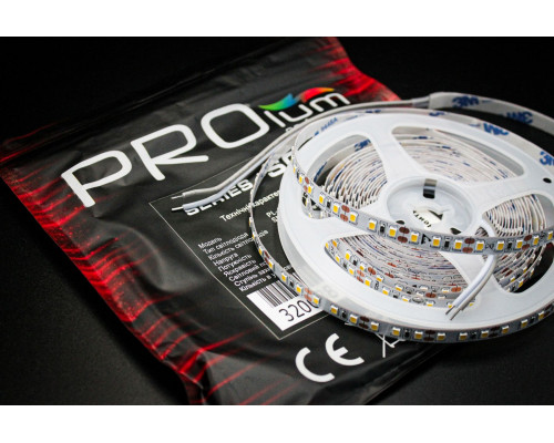 bandă LED PROLUM™ 12V; IP20; Seria „SG” Lumen mare, alb cald (2700-3000K)