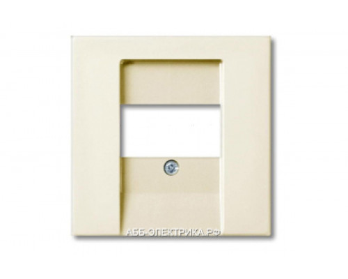 Аудиорозетка двойная, цвет Бежевый, ABB Basic 55