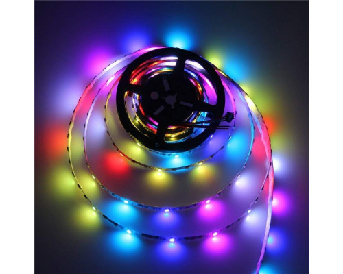 bandă LED PROLUM™ 5V; 5050\60; IP20; Seria „SMART”, RGB (Pixel Full Color)