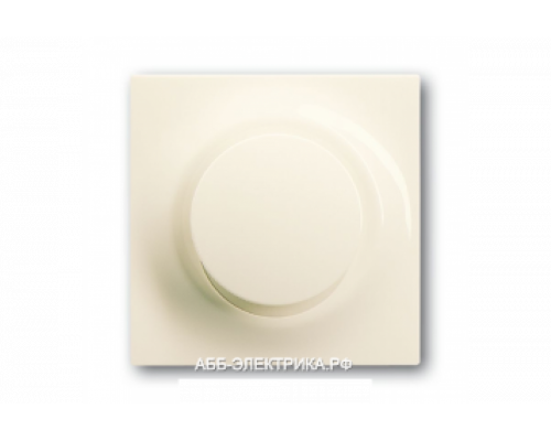 Светорегулятор нажимной 500Вт для ламп накаливания, цвет Бежевый, ABB Impuls