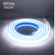 Светодиодная LED лента PROLUM™ 220V; СОВ; 280 LED; IP68; 12 ММ; Series "S", Тепло-Белый (2800-3200K)