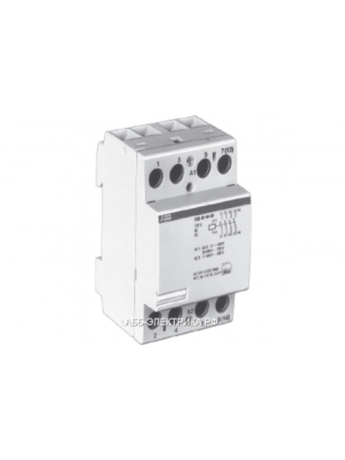 ABB ESB-40-40 Контактор модульный 40A кат 220V 4НО