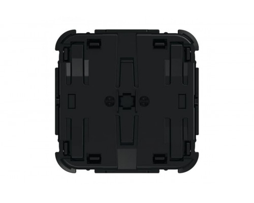 Busch-Jaeger – 62721-WL Busch-flexTronics Control Element for Modular Jack Double push button with Orientation light 2gang black - 63x63