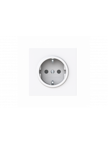 SCHUKO® socket insert Without imprint Safety Shutter Protective contact (SCHUKO) studio white  - Busch-art linear