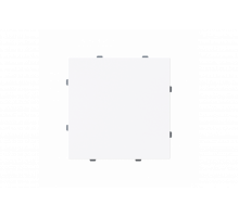 Busch-Jaeger – 1742-44G Cover plate Blind cap with Mounting plate studio white - Busch-art linear