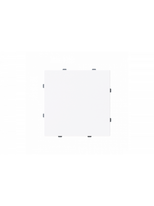 Busch-Jaeger – 1742-44G Cover plate Blind cap with Mounting plate studio white - Busch-art linear
