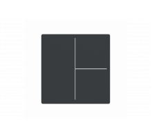 Busch-Jaeger – LFW/A.3.63.11-81 Cover plate anthracite - 63x63