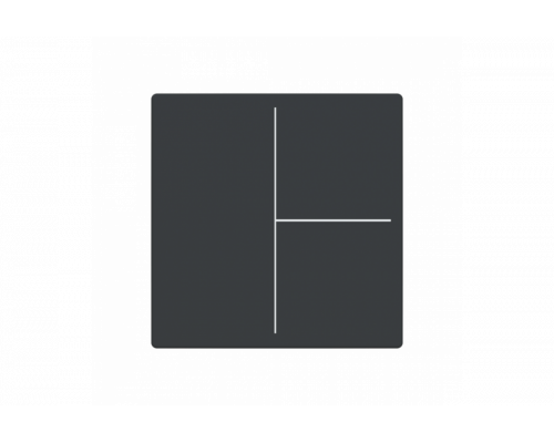 Busch-Jaeger – LFW/A.3.63.11-81 Cover plate anthracite - 63x63