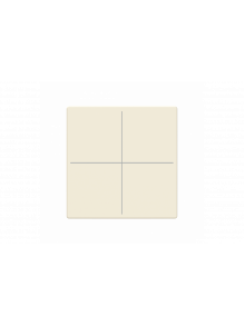 Busch-Jaeger – LFW/A.4.63.11-82 Cover plate ivory white - 63x63