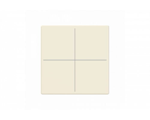 Busch-Jaeger – LFW/A.4.63.11-82 Cover plate ivory white - 63x63