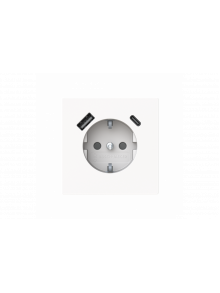 SCHUKO® USB-Socket insert Without imprint Safety Shutter Protective contact (SCHUKO) with USB AC studio white  - Busch-art linear