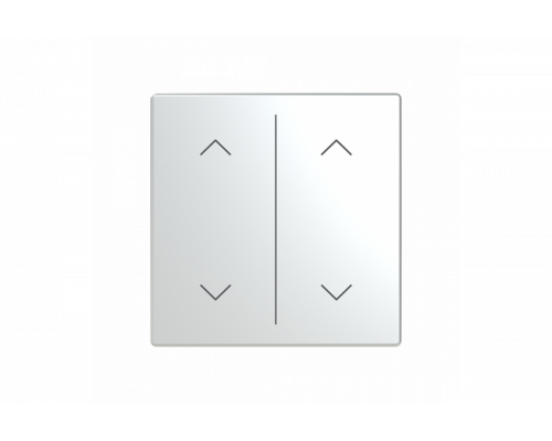 Busch-Jaeger – LFAW/A.2.63.11-866 Cover plate with legend with Symbol "arrows" stainless steel - Pure Stainless Steel