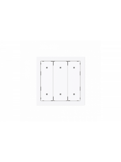 Rocker for Switch/push button Three-part rocker studio white - Busch-art linear