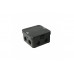 Junction box AK1-IP65, black, with 8 entries M20
