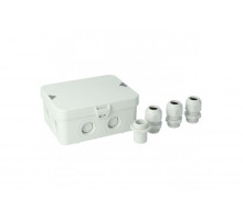 Junction box AK2-IP65 M20 with cable glands