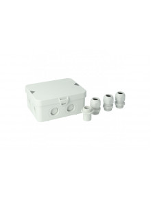 Junction box AK2-IP65 M20 with cable glands