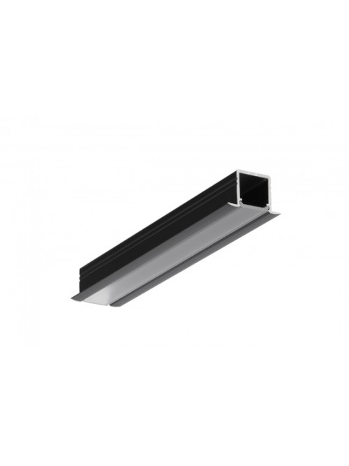 профиль LED SMART-IN10 AC2/Z 1000 чёрный анодированный в упаковке