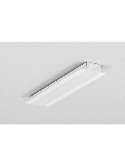 профиль LED GROOVE10 BC/UX 3000 белый крашеный/ в упаковке