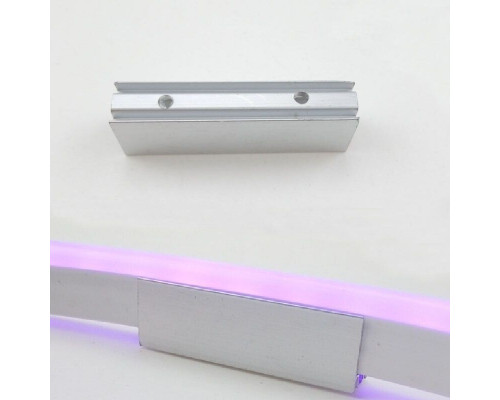 Монтажное крепление PROLUM™ для LED неона 10x20, 5cм