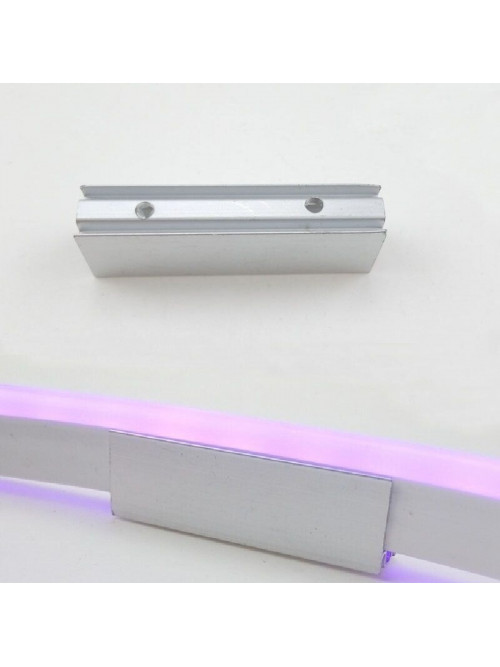 Монтажное крепление PROLUM™ для LED неона 10x20, 5cм