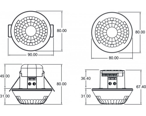 LUXA 103 S360-100-28 DE-UP WH