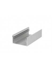 Profil LED aparent LOWI C10, aluminiu anodizat, lungime 2m