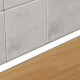 Profil LED aparent UNI 12, negru, lungime 2m