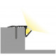 Profil LED de trepte UP-BOLD12, aluminiu anodizat, lungime 2m