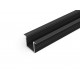 Profil LED încastrat SMART-IN16, negru, lungime 2m