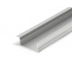 Profil LED încastrat VARIO 30-06, aluminiu neanodizat, lungime 2m